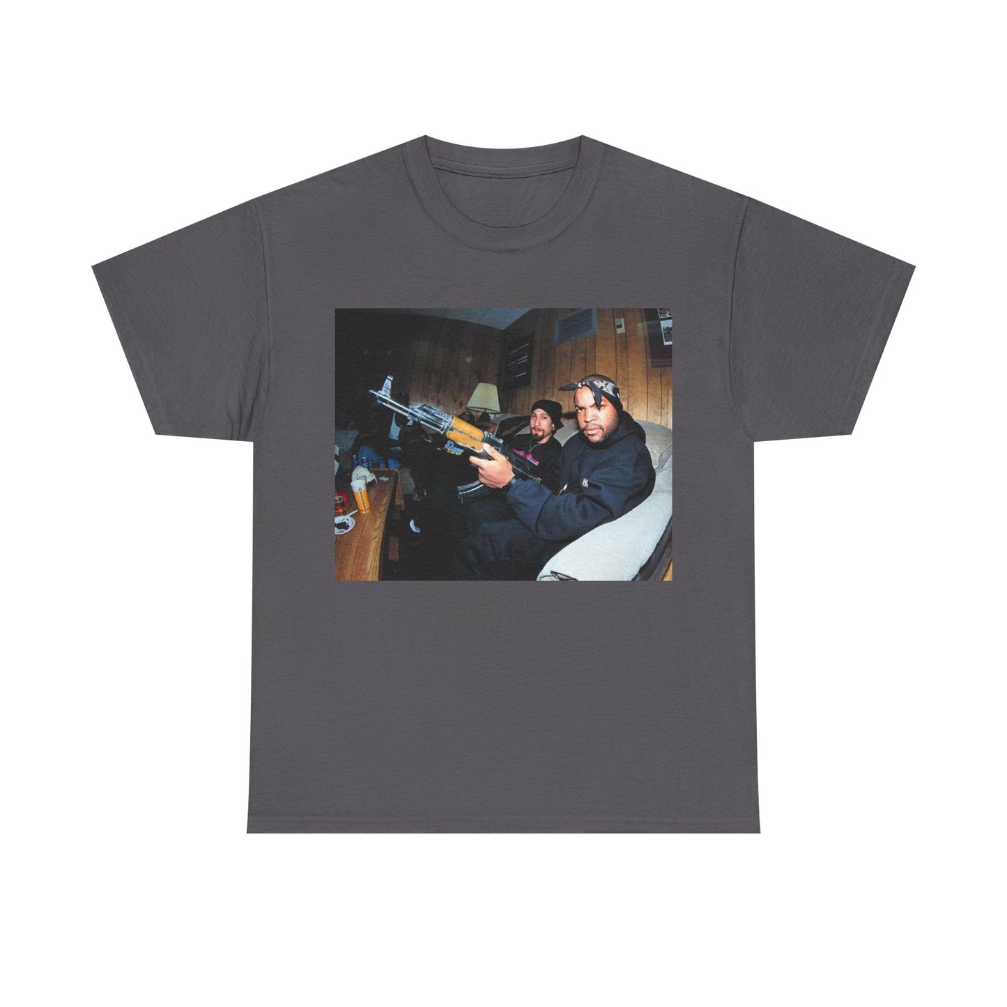 Ice cube T-shirt vintage 90s NWA California retro meme Unisex Heavy Cotton Tee