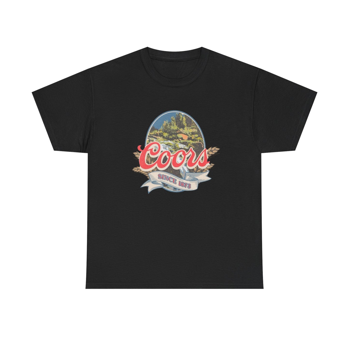 Vintage Coors Beer Graphic T Shirt NEW ADULT TEE Cotton