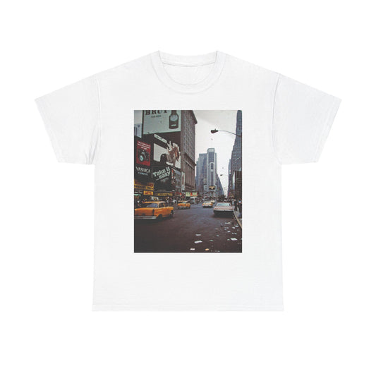 New York retro vintage supreme style Heavy Cotton Tee
