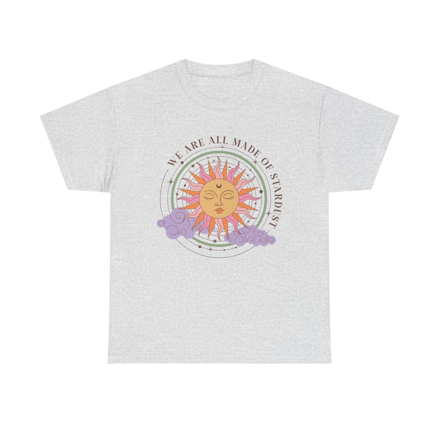 We Are All Made Of Stardust Graphic T Shirt NEW ADULT Unisex Heavy Cotton Tee