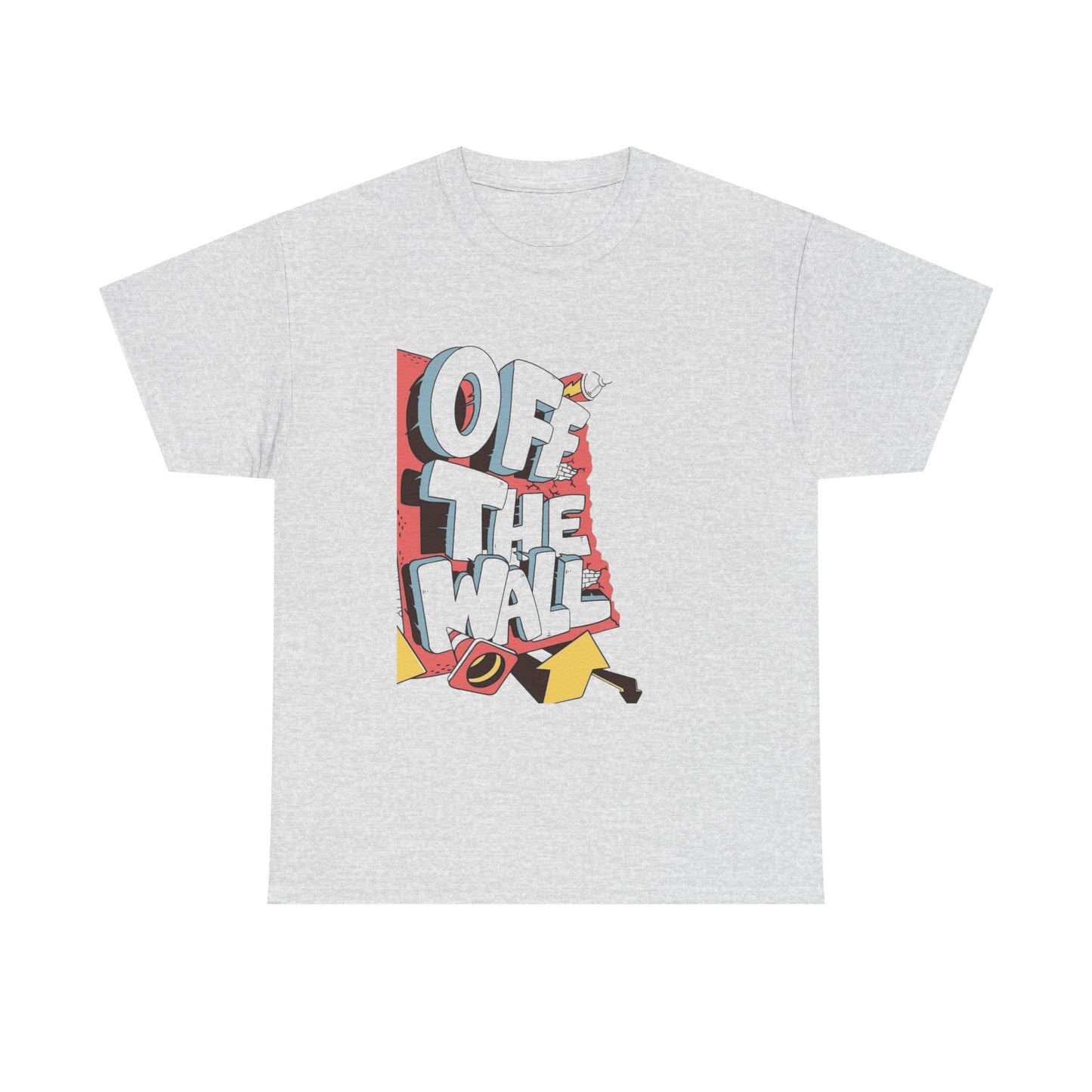 Off The Wall T Shirt Unisex Heavy Cotton Tee