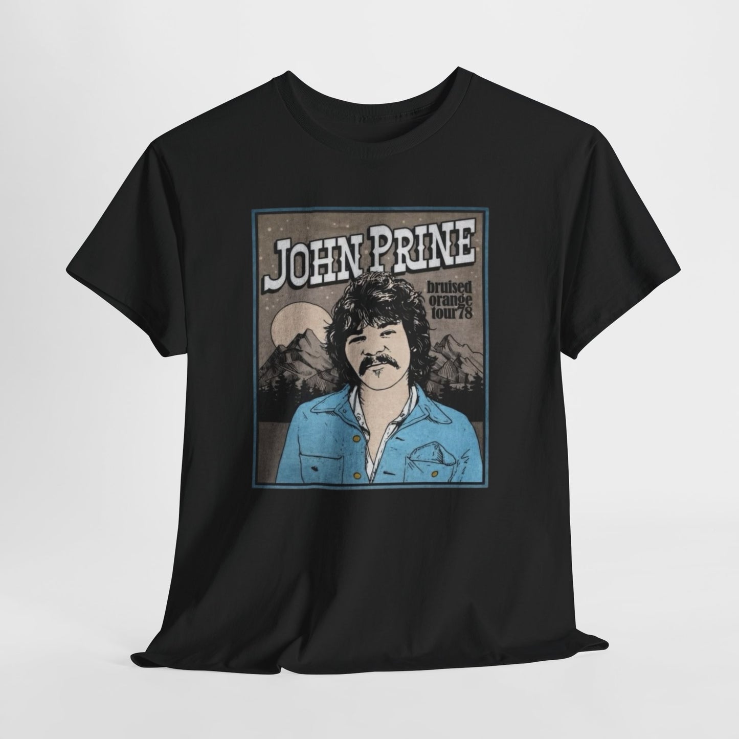 John Prine Vintage Graphic T Shirt NEW ADULT Unisex Heavy Cotton Tee