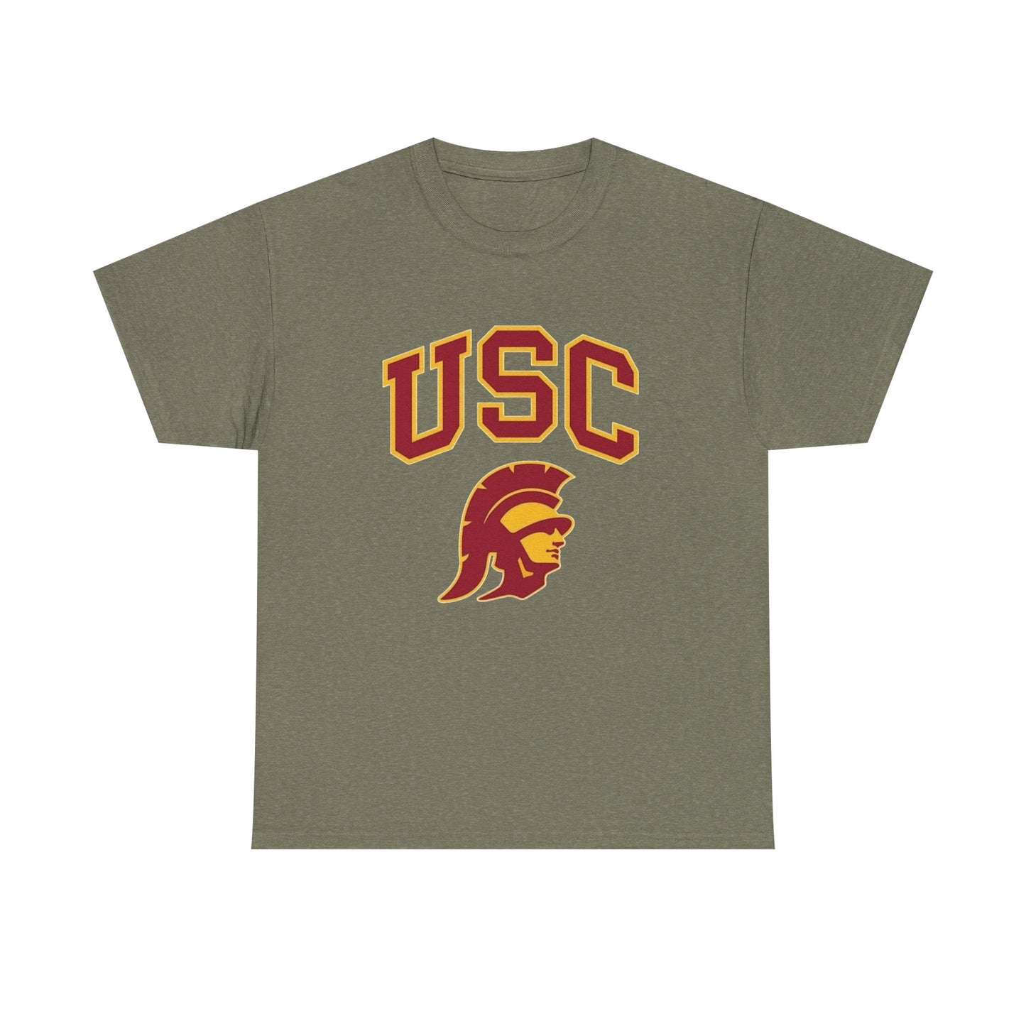 USC Football MULTIPLE COLORS Graphic T Shirt Unisex Heavy Cotton Tee