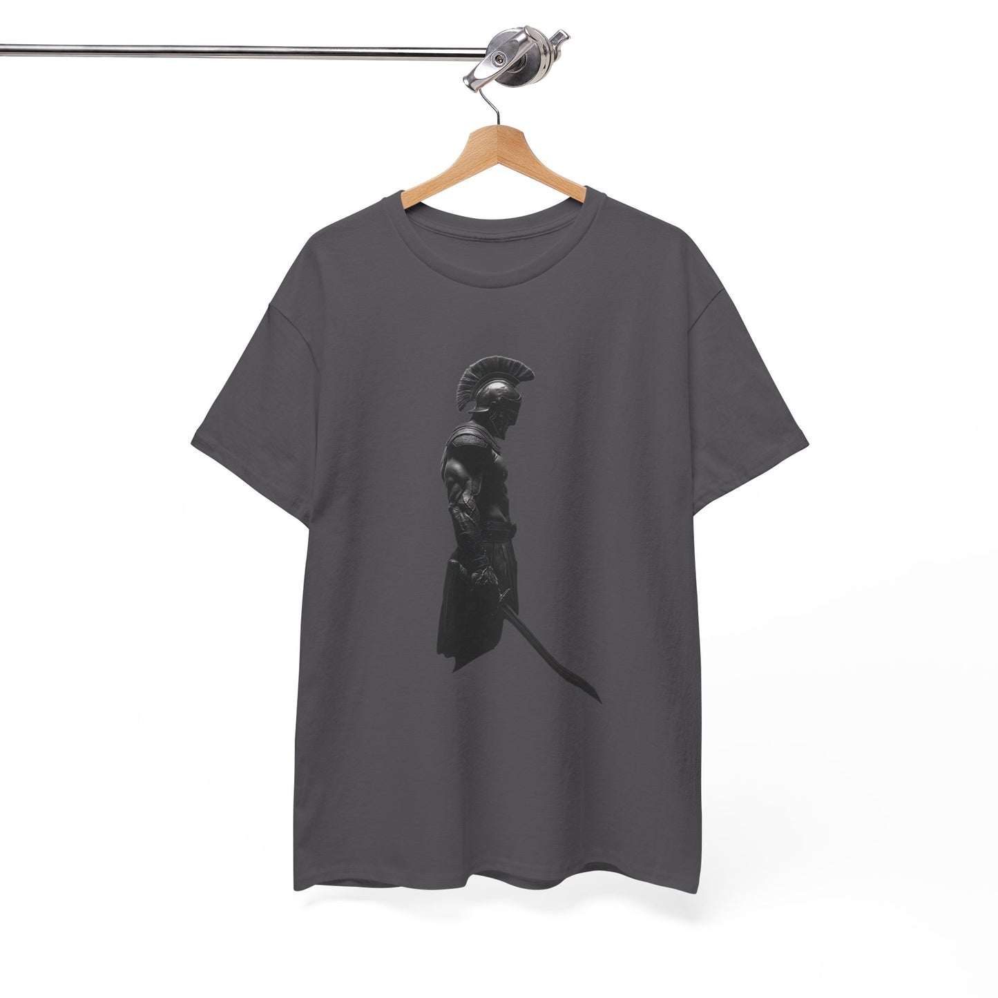 Spartan Warrior Graphic T Shirt Unisex Heavy Cotton Tee