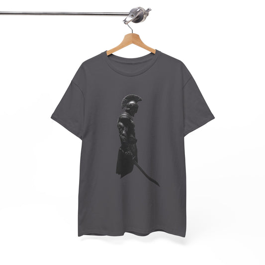 Spartan Warrior Graphic T Shirt Unisex Heavy Cotton Tee