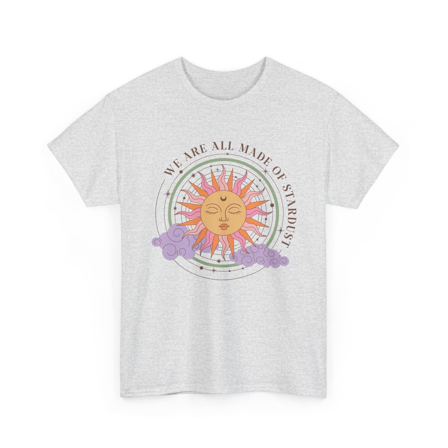 We Are All Made Of Stardust Graphic T Shirt NEW ADULT Unisex Heavy Cotton Tee