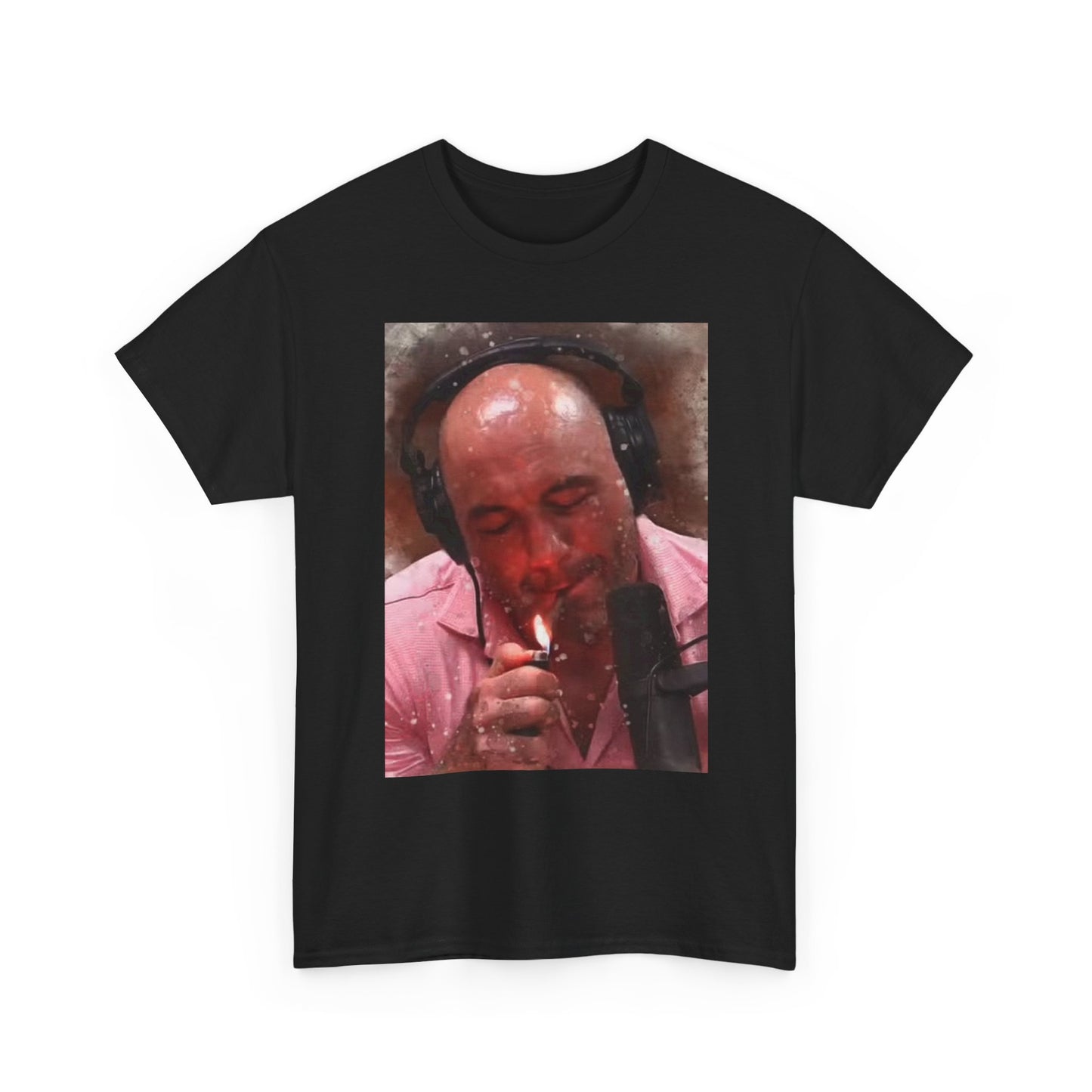 Joe Rogan Podcast Graphic T Shirt Retro Weed 420 Unisex Heavy Cotton Tee