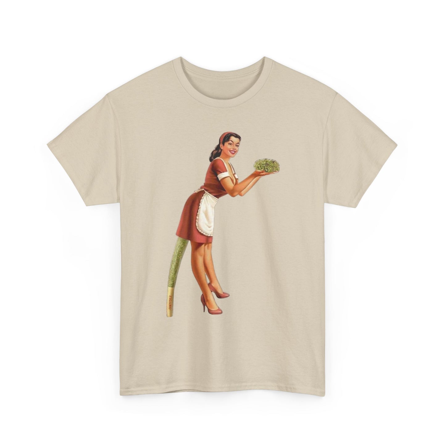 Baking Weed Pies Graphic T-Shirt Womens Comfy Cotton Tee NEW
