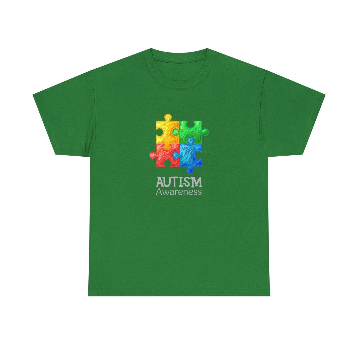 Autism Tshirt awareness health care nursing mental health Unisex Heavy Cotton