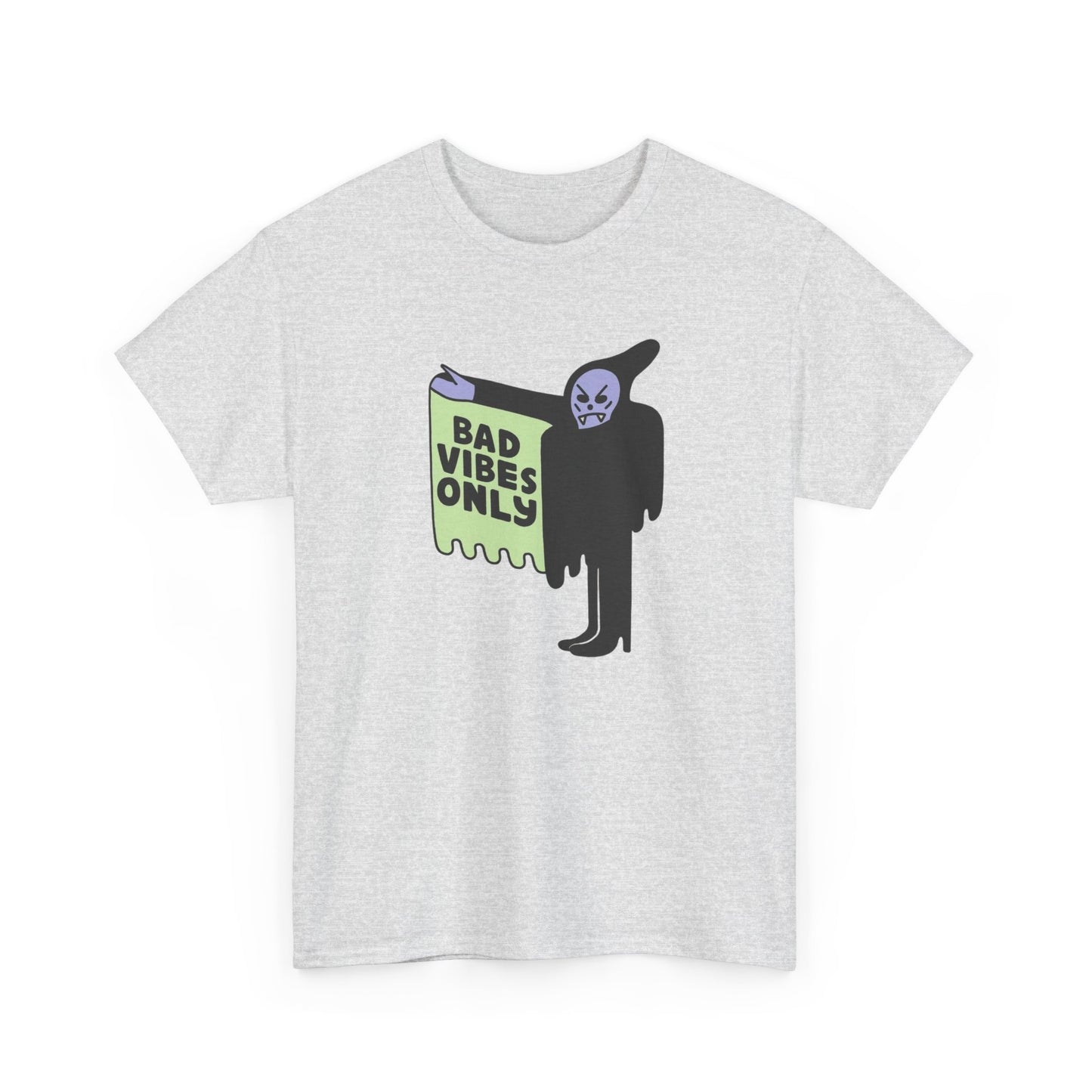 Bad Vibes Only Graphic T Shirt NEW Adult Tee