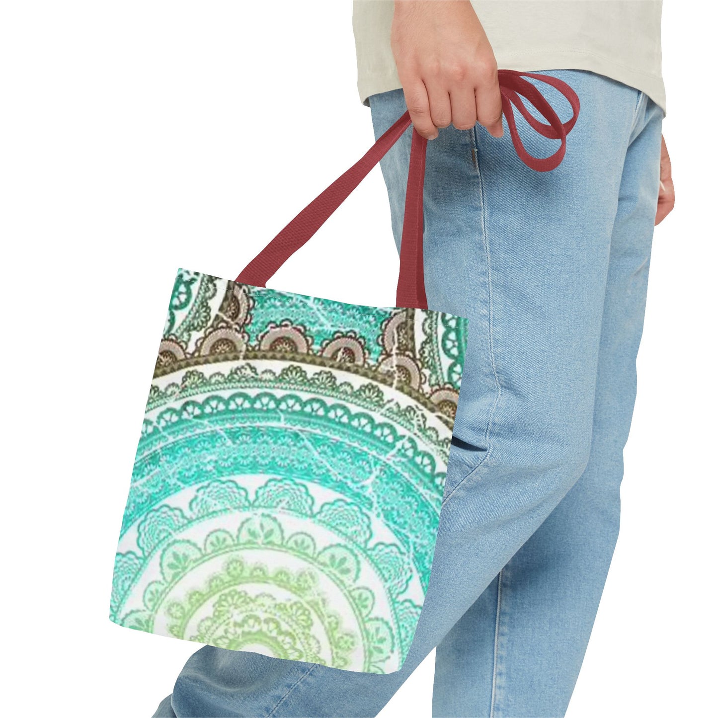 Blue And Green BRAND NEW MODERN Tote Bag (AOP)