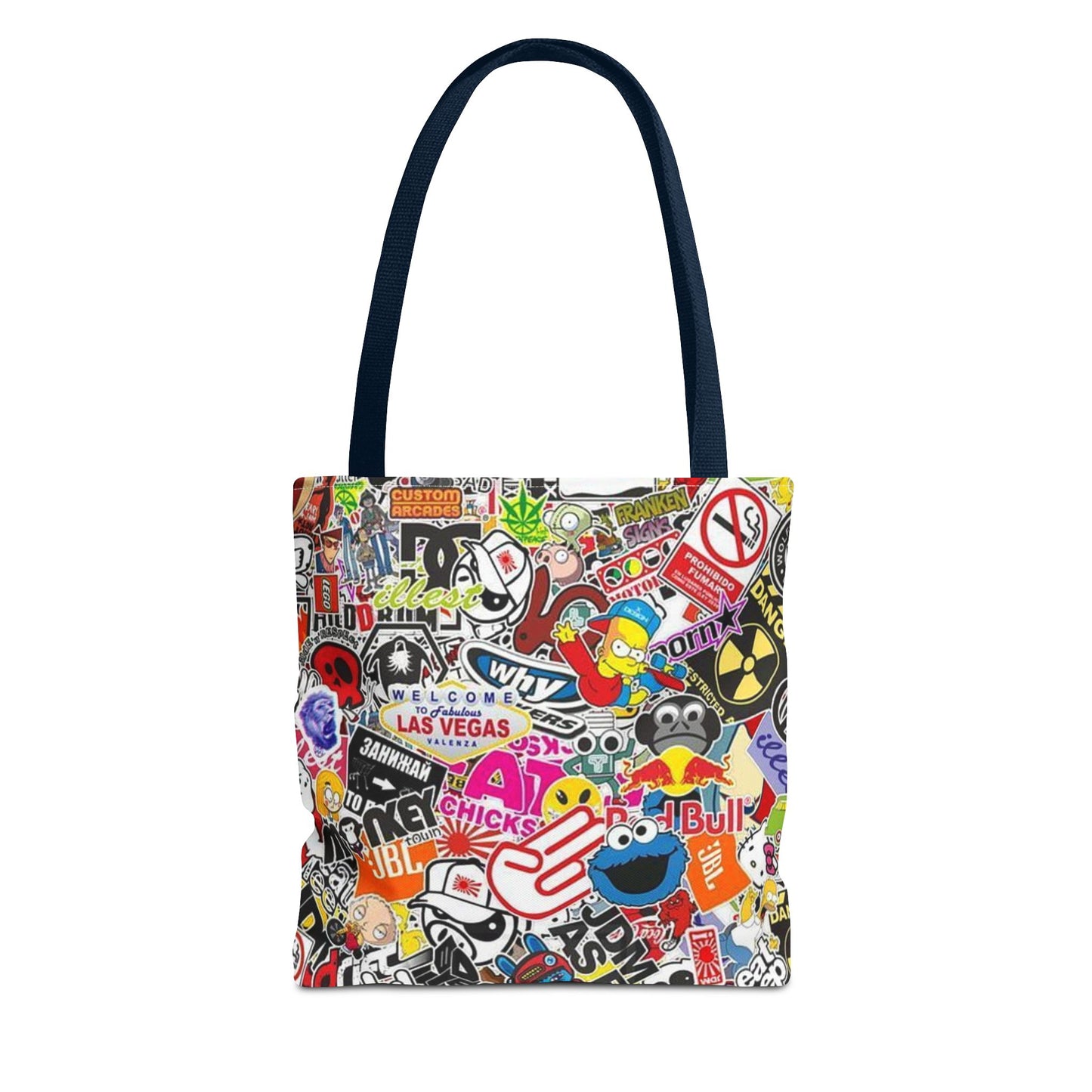 Skate Stickers All Over Print BRAND NEW Purse, Pocketbook,Travel Tote Bag