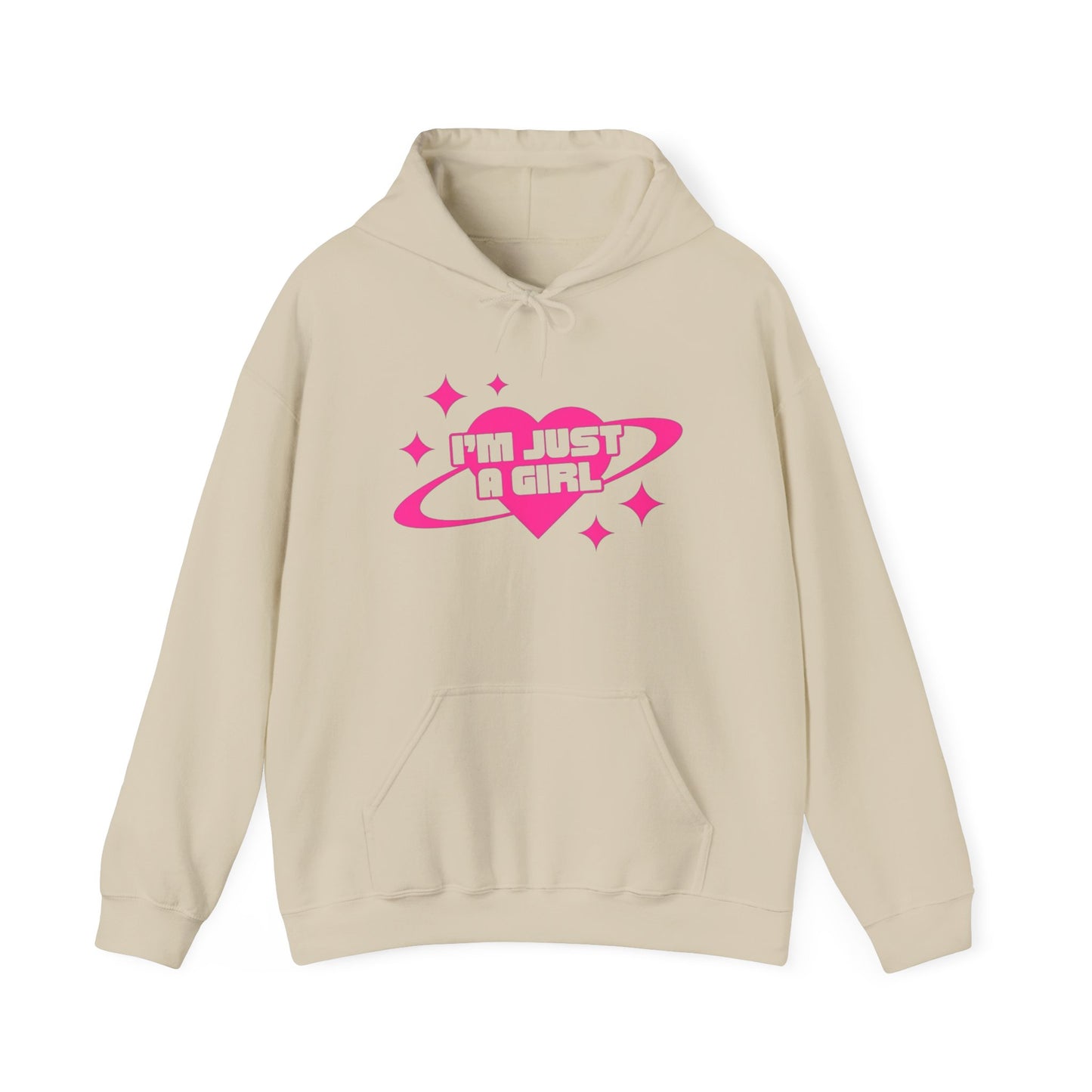 I'm Just A Girl Graphic Hoodie Heavy Blend™ Hooded Sweatshirt