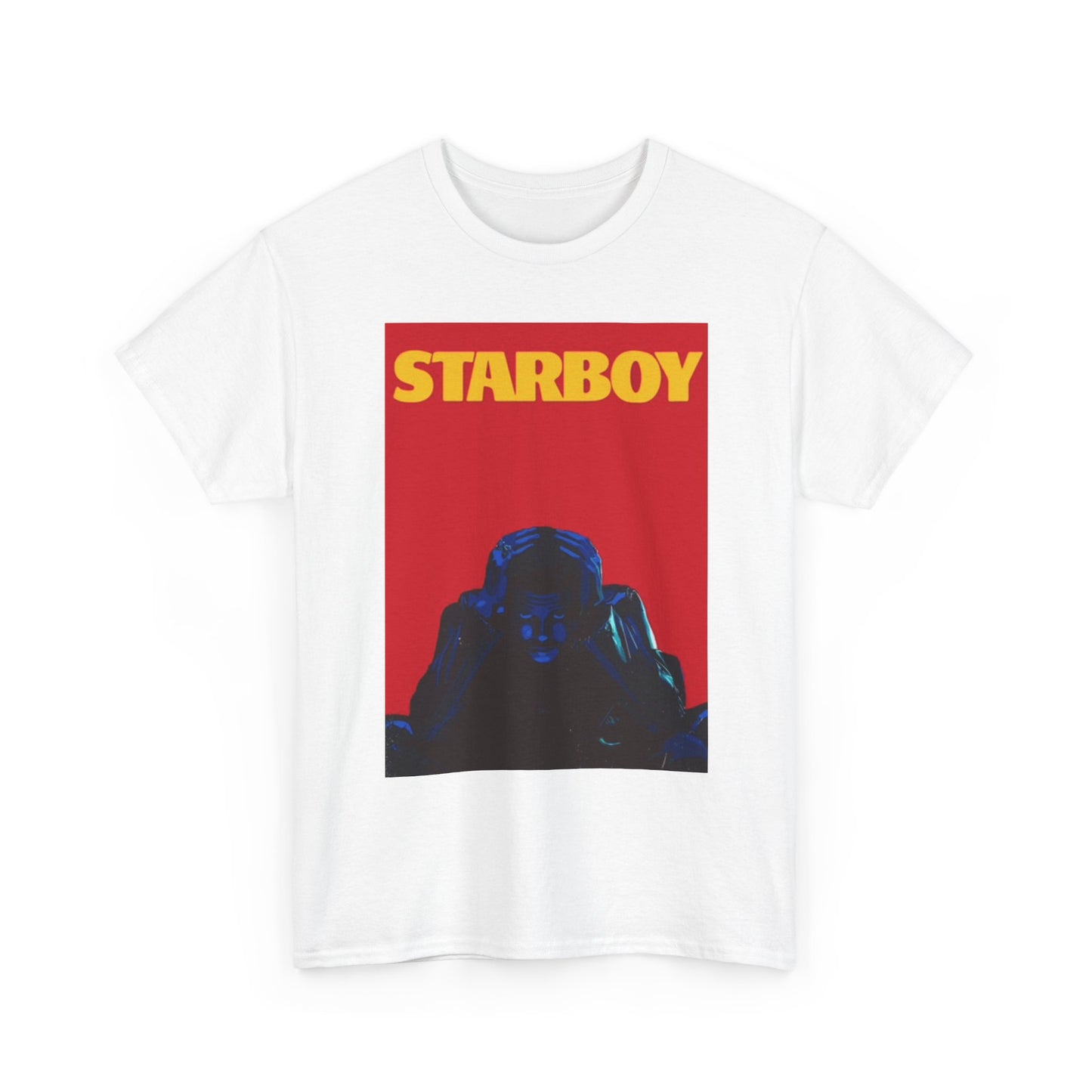 Starboy Graphic T Shirt Vintage Weekend Album Poster Unisex Heavy Cotton Tee