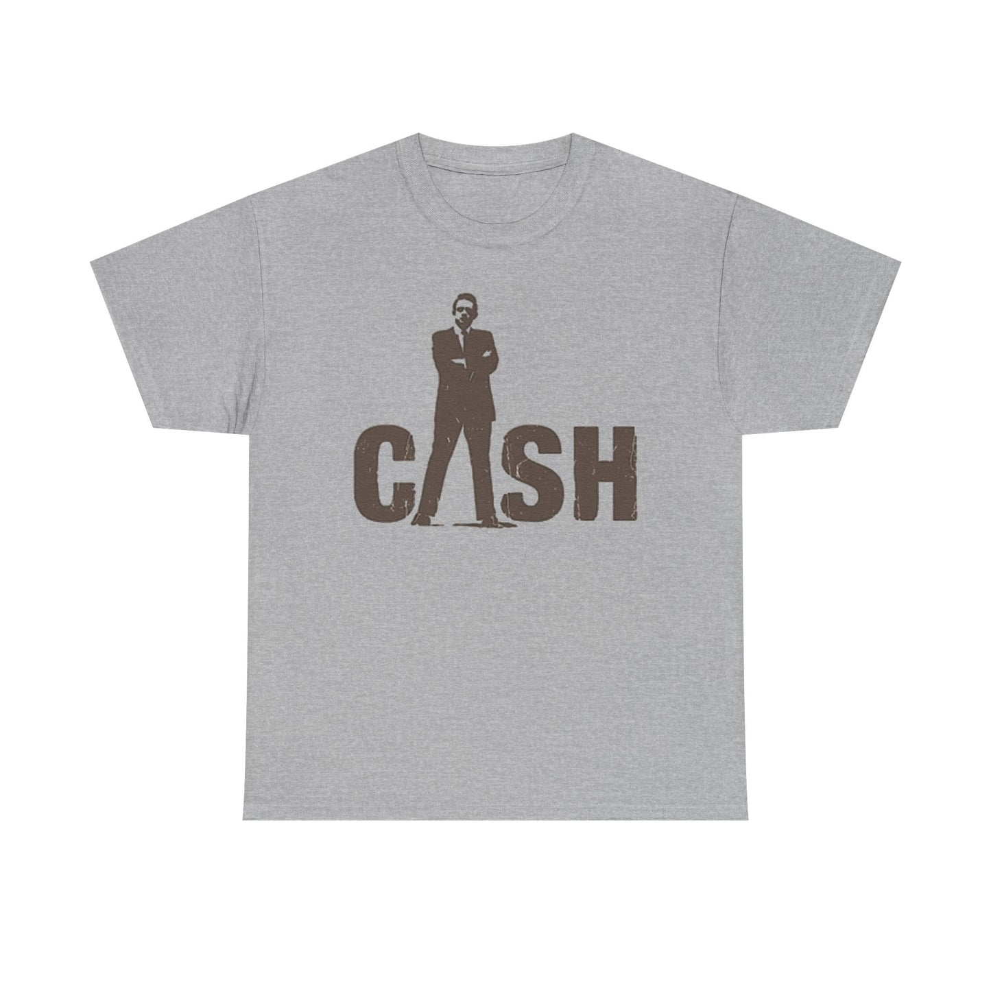 Johnny Cash Graphic T Shirt Vintage Poster Country Unisex Heavy Cotton Tee