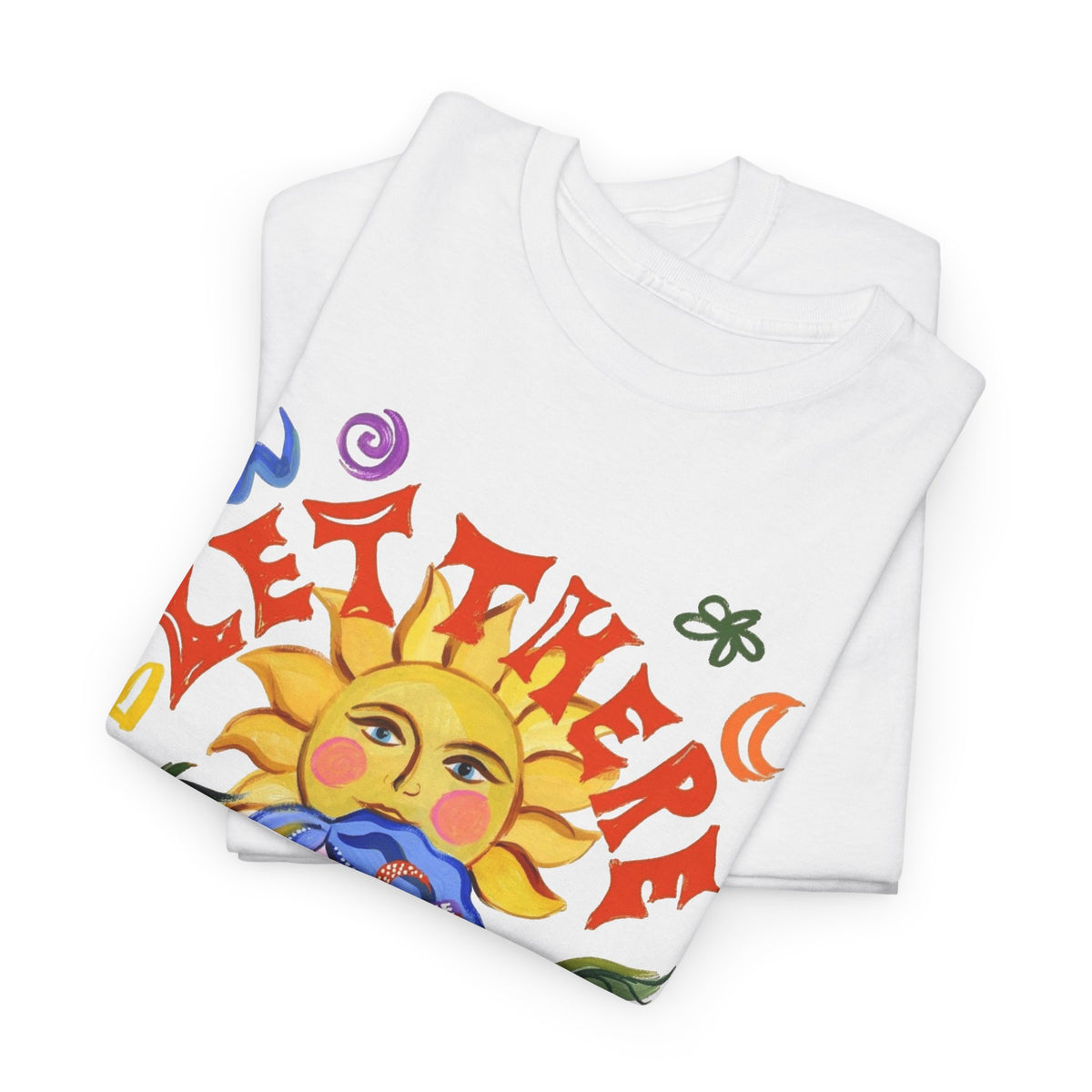 Sun and Woman Graphic T-Shirt, Retro Summer Artwork Men's Graphic Tee