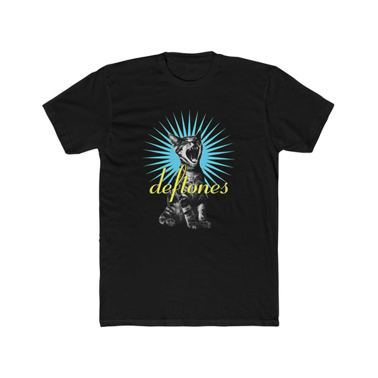Deftones shirt vintage graphic tee rock band retro unisex Men's Cotton Crew Tee