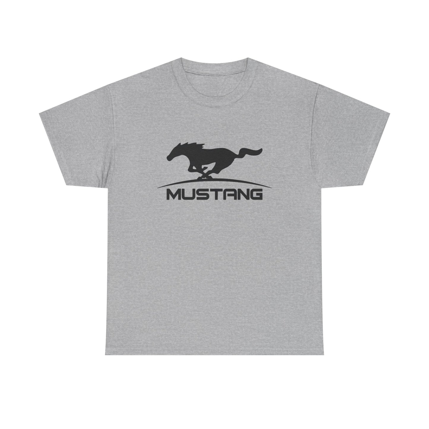 Mustang Muscle Car Graphic T Shirt Retro Ford Vintage Unisex Heavy Cotton Tee