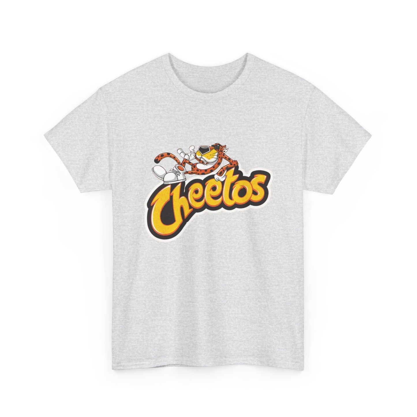 Cheetos Graphic T Shirt Vintage Snack Logo Unisex Heavy Cotton Tee