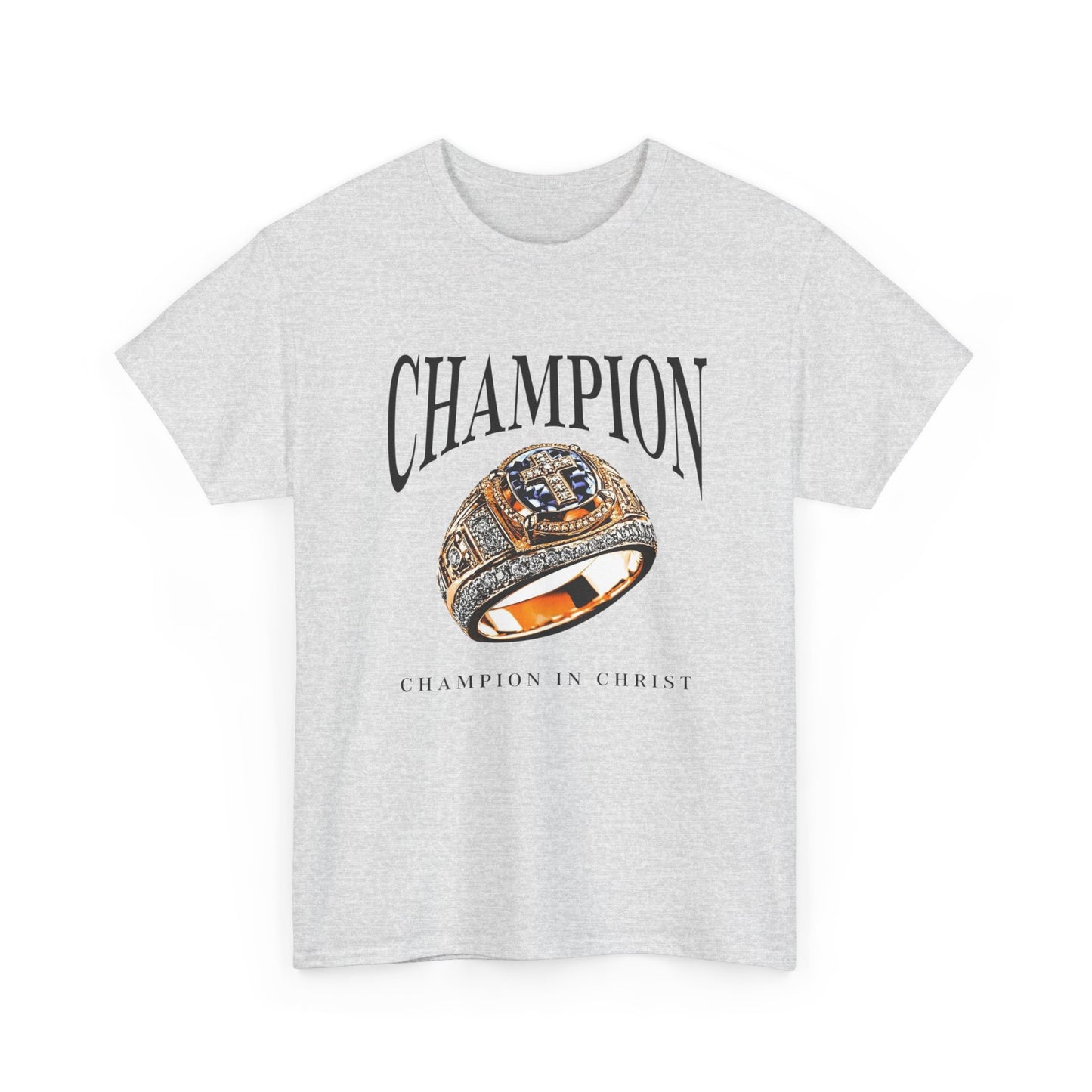 Champion In Christ Graphic T Shirt ADULT NEW
