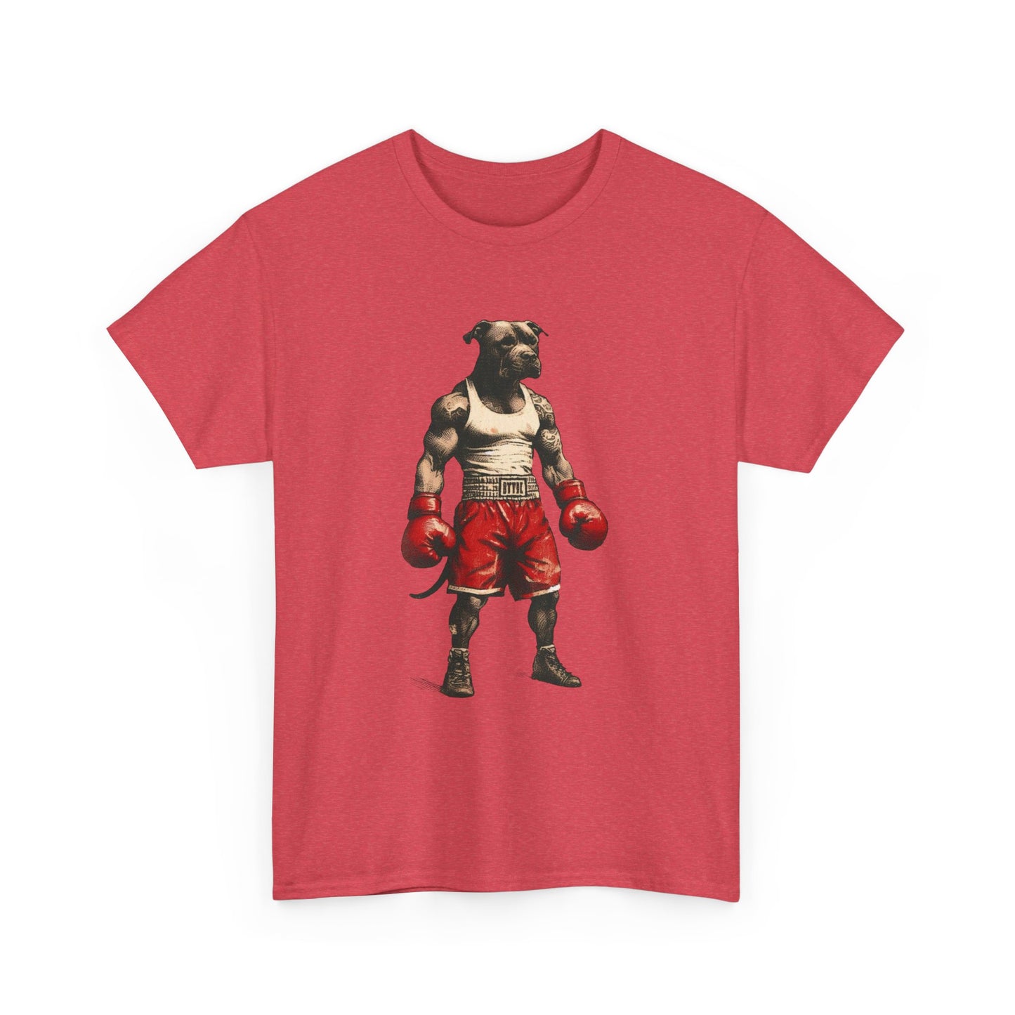 Boxing Pitbull Funny Cute Graphic T Shirt NEW ADULT