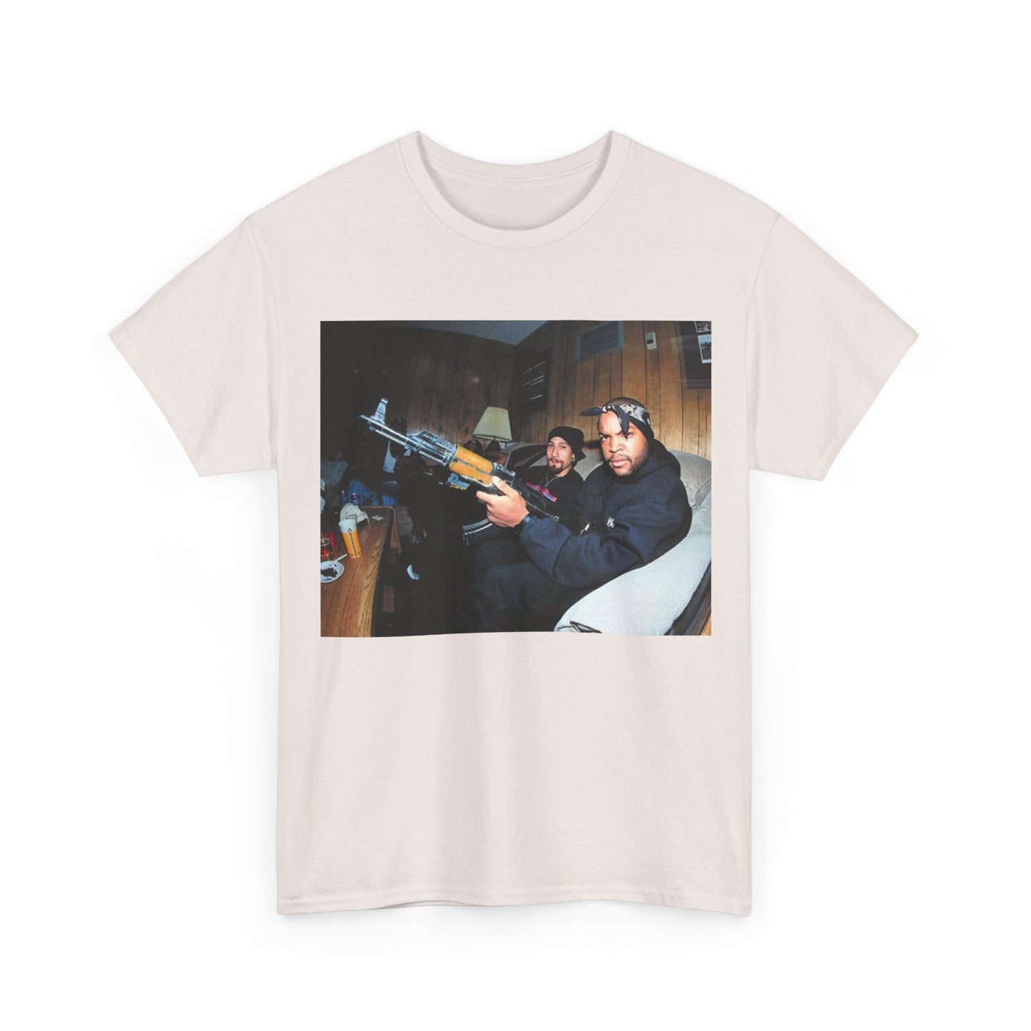 Ice cube T-shirt vintage 90s NWA California retro meme Unisex Heavy Cotton Tee