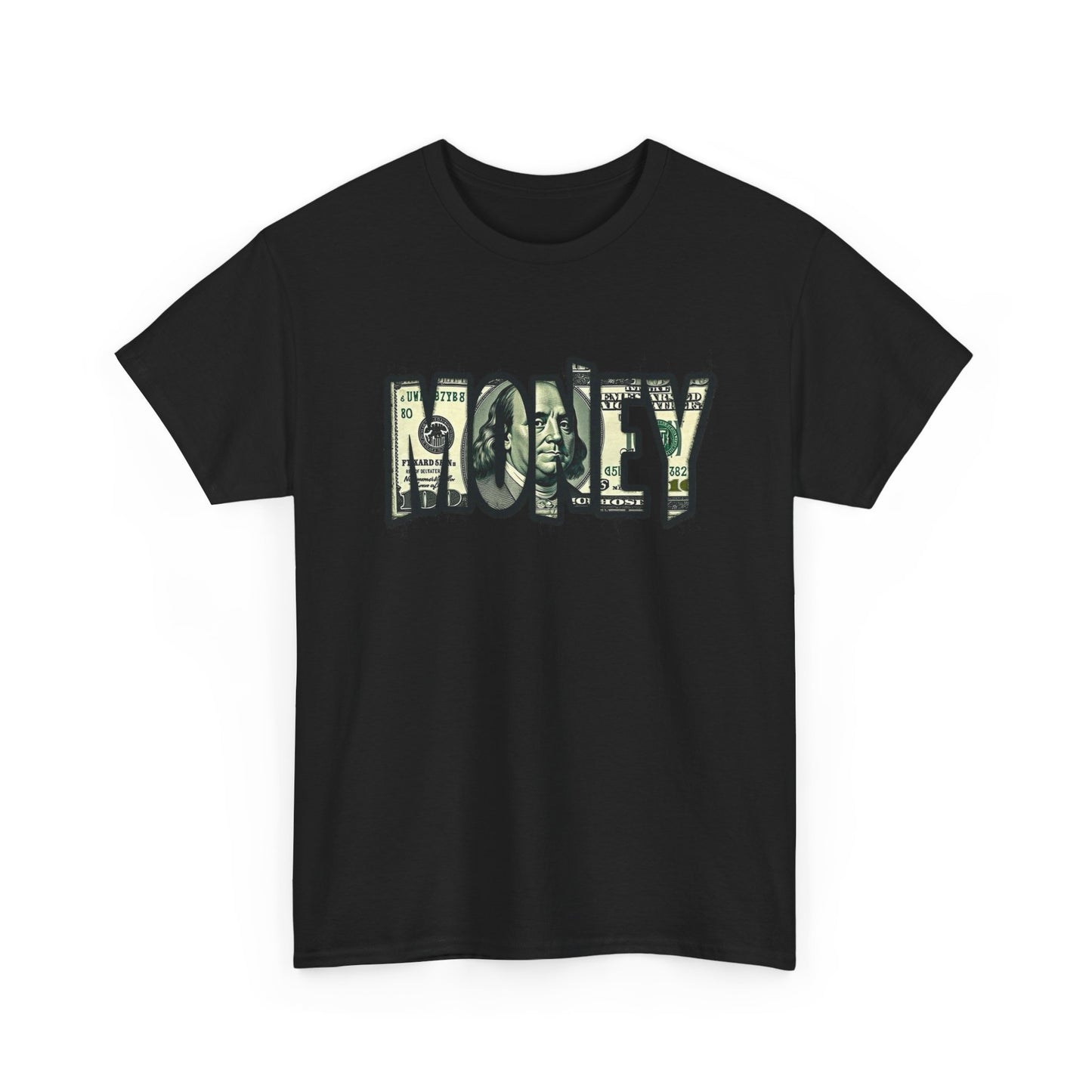 Money T Shirt Graphic Unisex Heavy Cotton Tee NEW GIFT