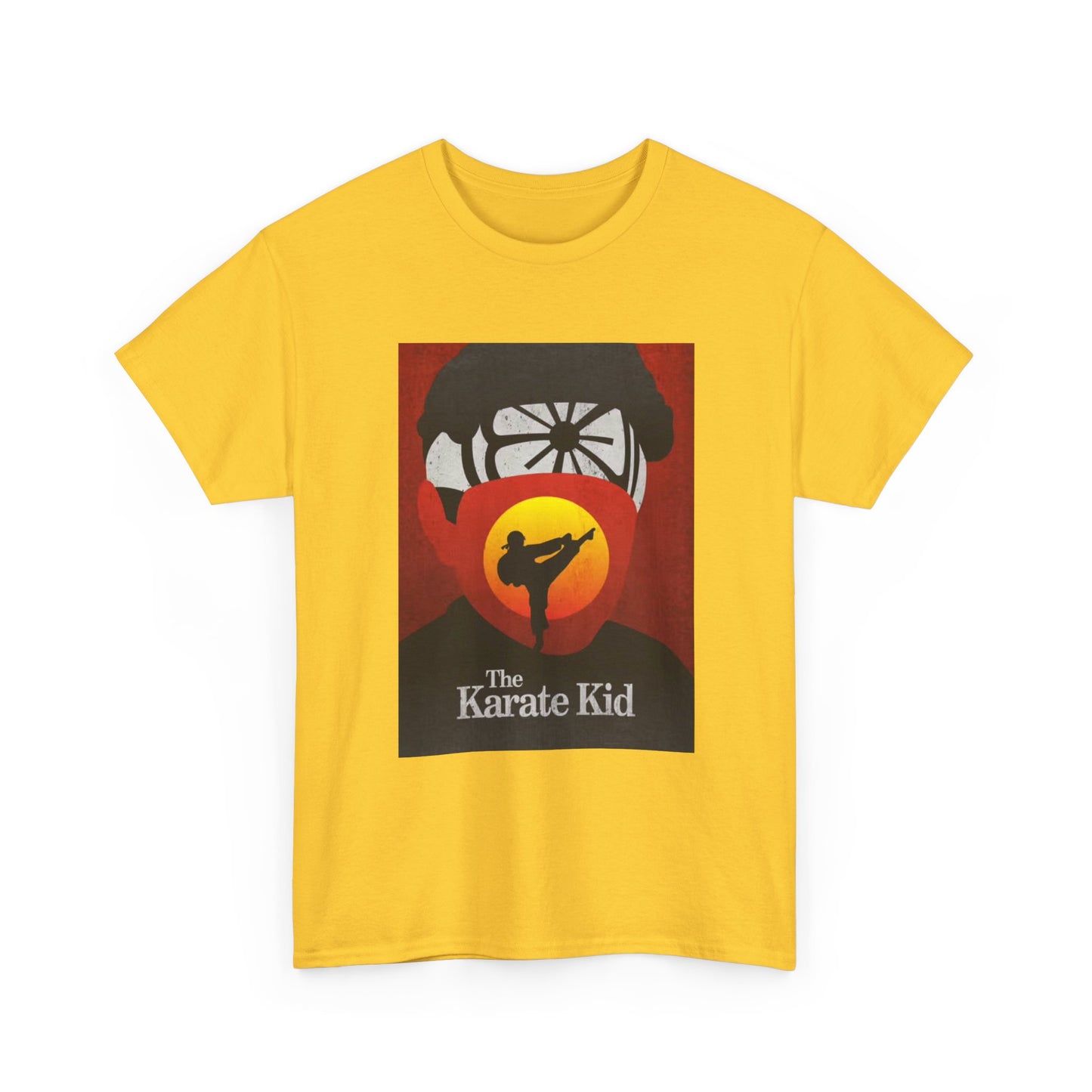 The Karate Kid Tshirt Vintage Retro Movie Poster 90s Unisex Heavy Cotton Tee