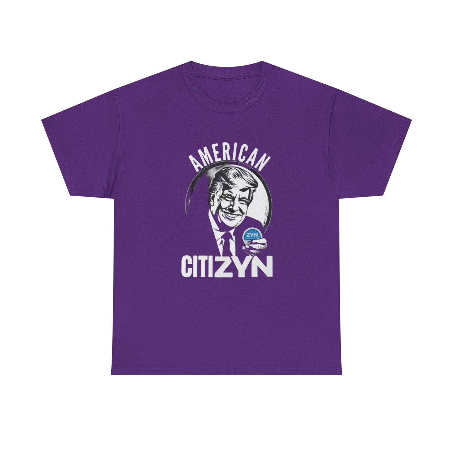 ZYN T-shirt funny Trump Shane Gillis Tucker Newport graphic Heavy Cotton Tee