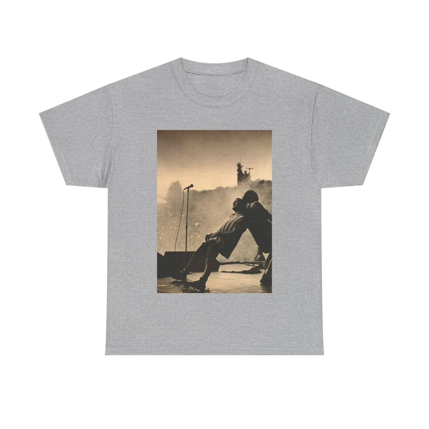 Pearl Jam TShirt vintage grunge stage  photo Unisex Heavy Cotton Tee OFFICIAL