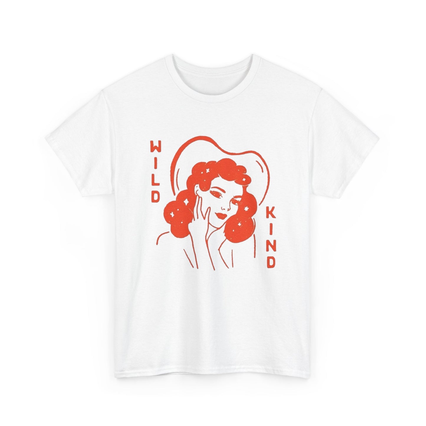 Wild Kind Cowgirl Graphic T Shirt Unisex Heavy Cotton Tee NEW Gift