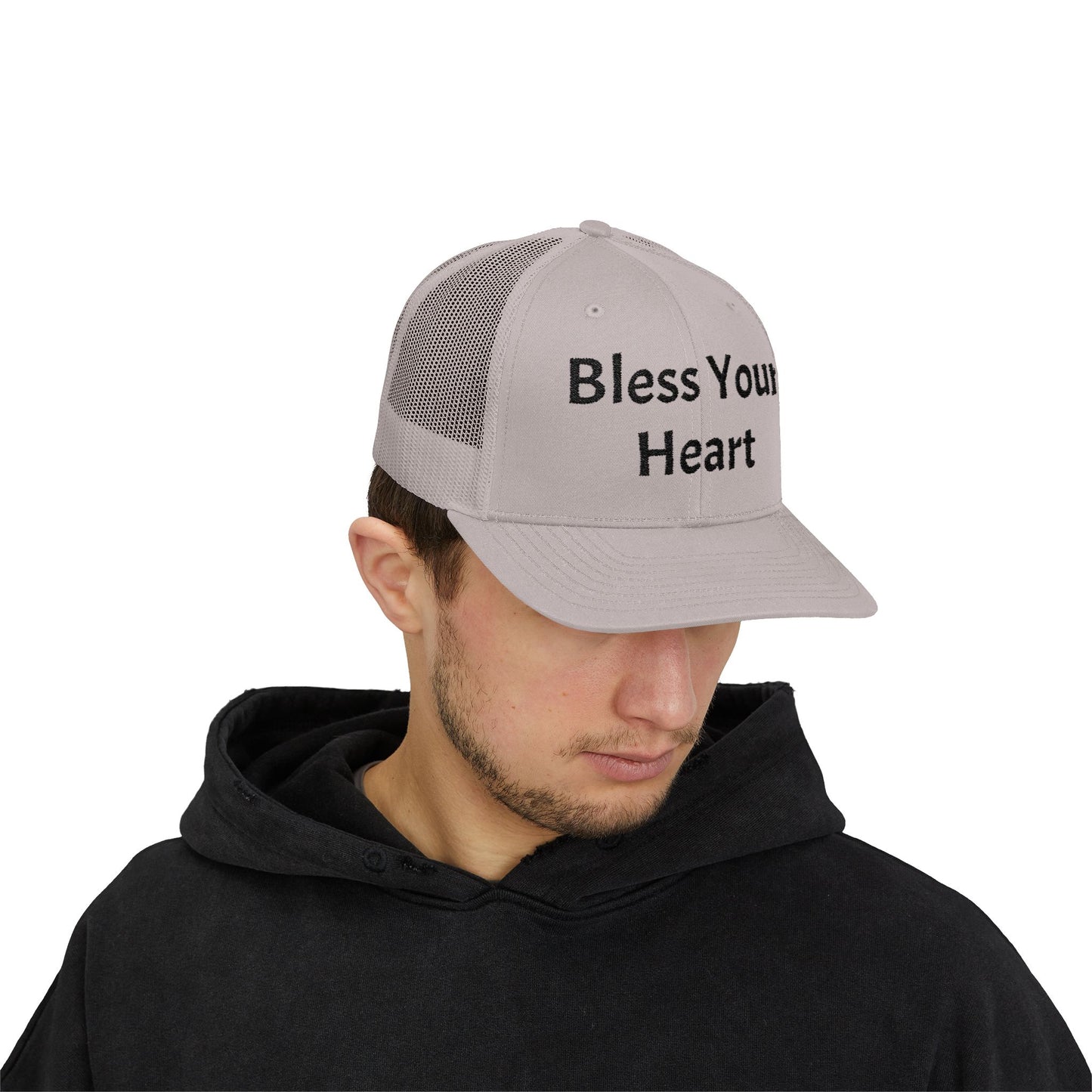 Bless Your Heart Hat Southern Charm Funny Snapback Trucker Cap