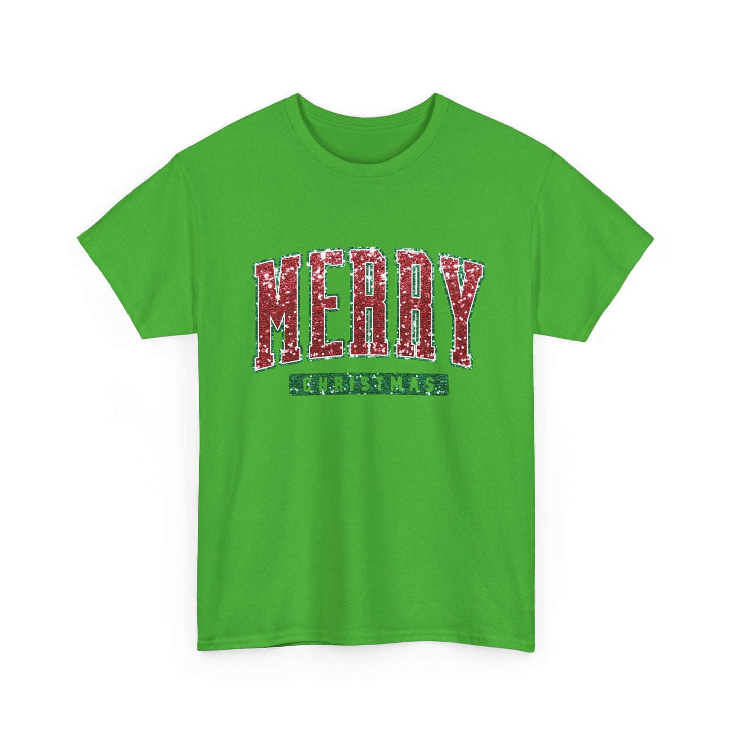 Merry Christmas Festive Holidays Graphic T Shirt NEW Unisex Heavy Cotton Tee