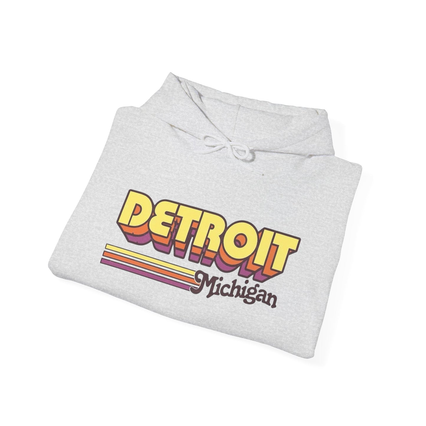 Detroit Michigan Graphic Hoodie Heavy Blend™ NEW Sweatshirt