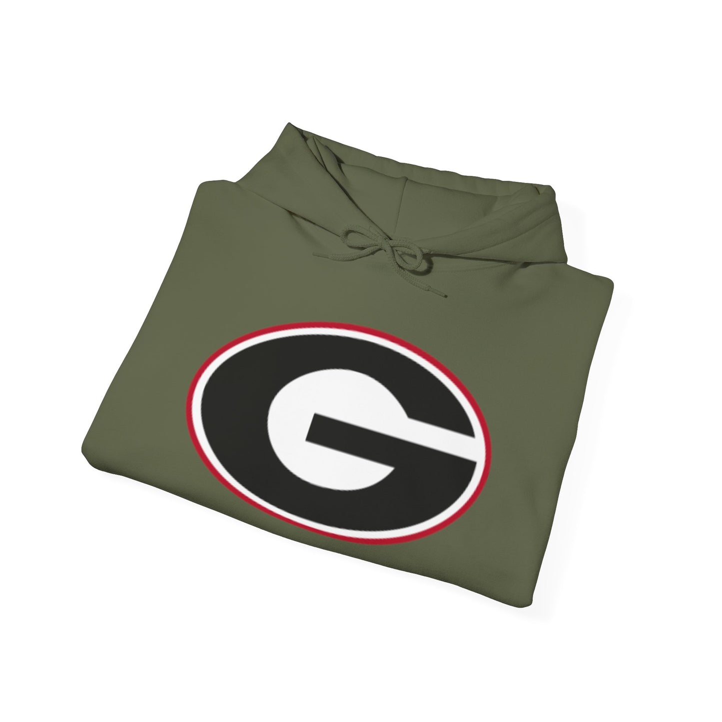 Georgia Graphic Hoodie Football Unisex Heavy Blend™ Hooded Sweatshirt