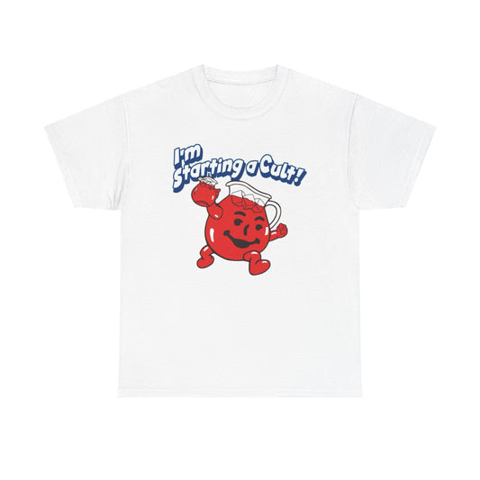 I'm Starting A Cult Funny 90's Graphic T Shirt Unisex Adults NEW