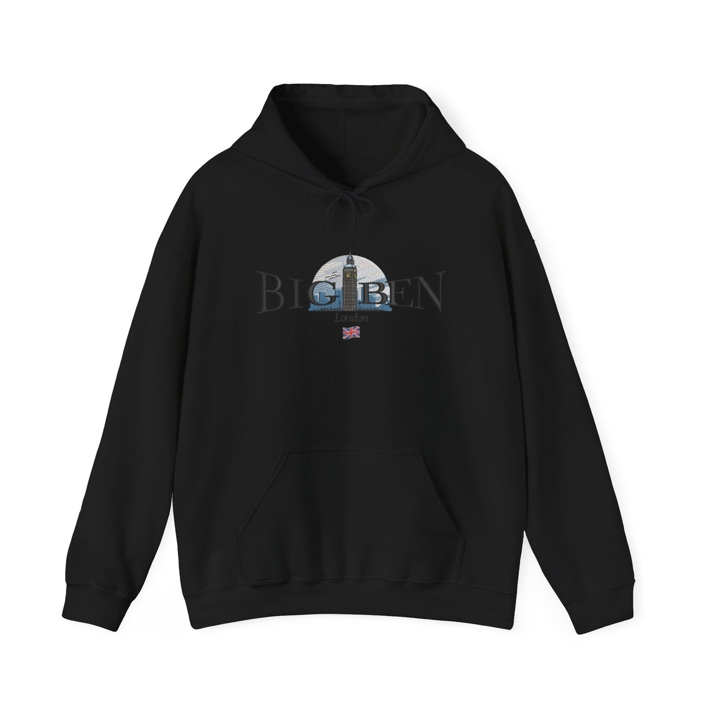 Big Ben London Graphic Hoodie Heavy Blend Sweatshirt NEW