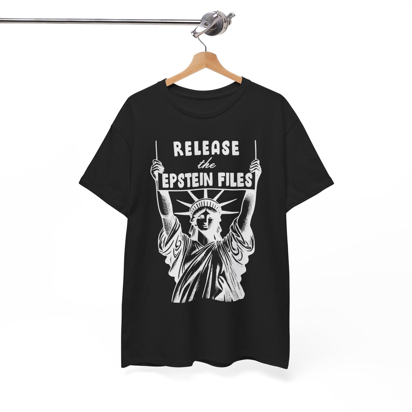 Release The Epstein Files Graphic T Shirt Unisex Heavy Cotton Tee