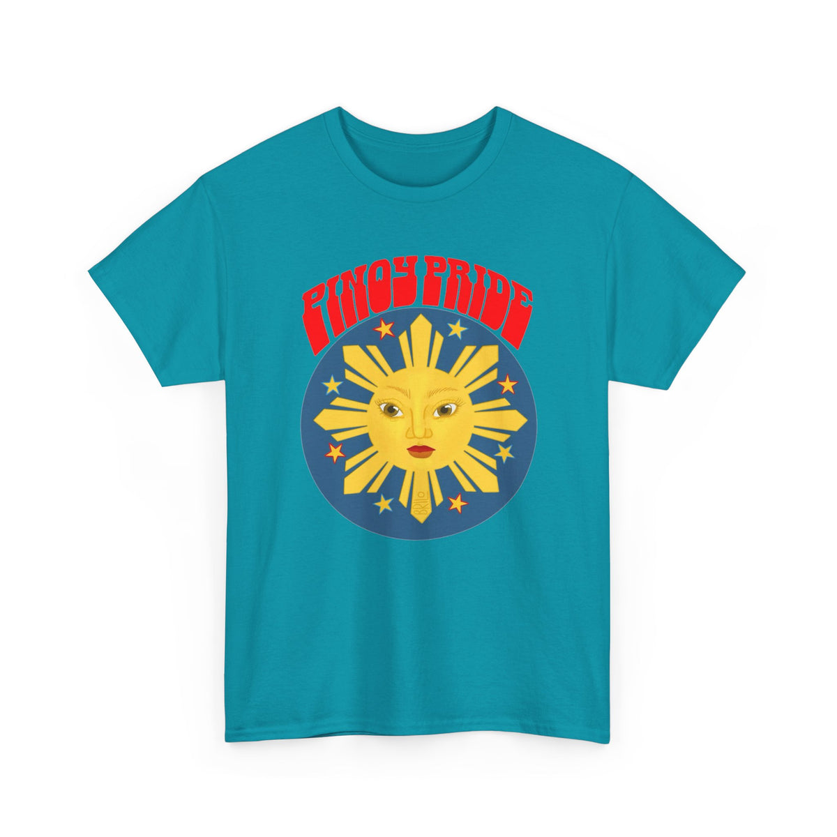 Pinoy Pride Graphic T Shirt Men's Classic Filipino Heavy Cotton Tee