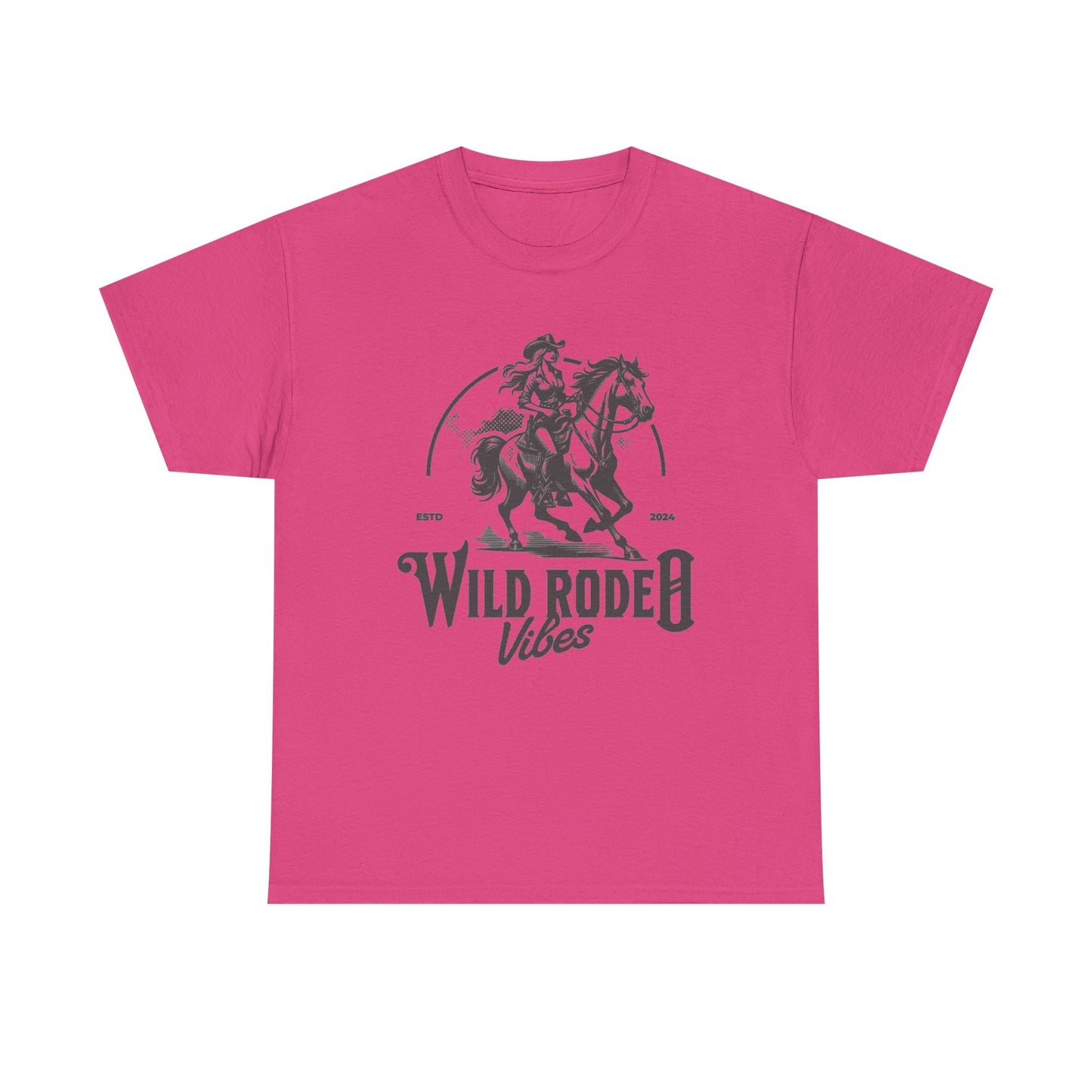 Wild Rodeo Cowgirls Graphic T Shirt Women's Vintage Retro Cotton Tee