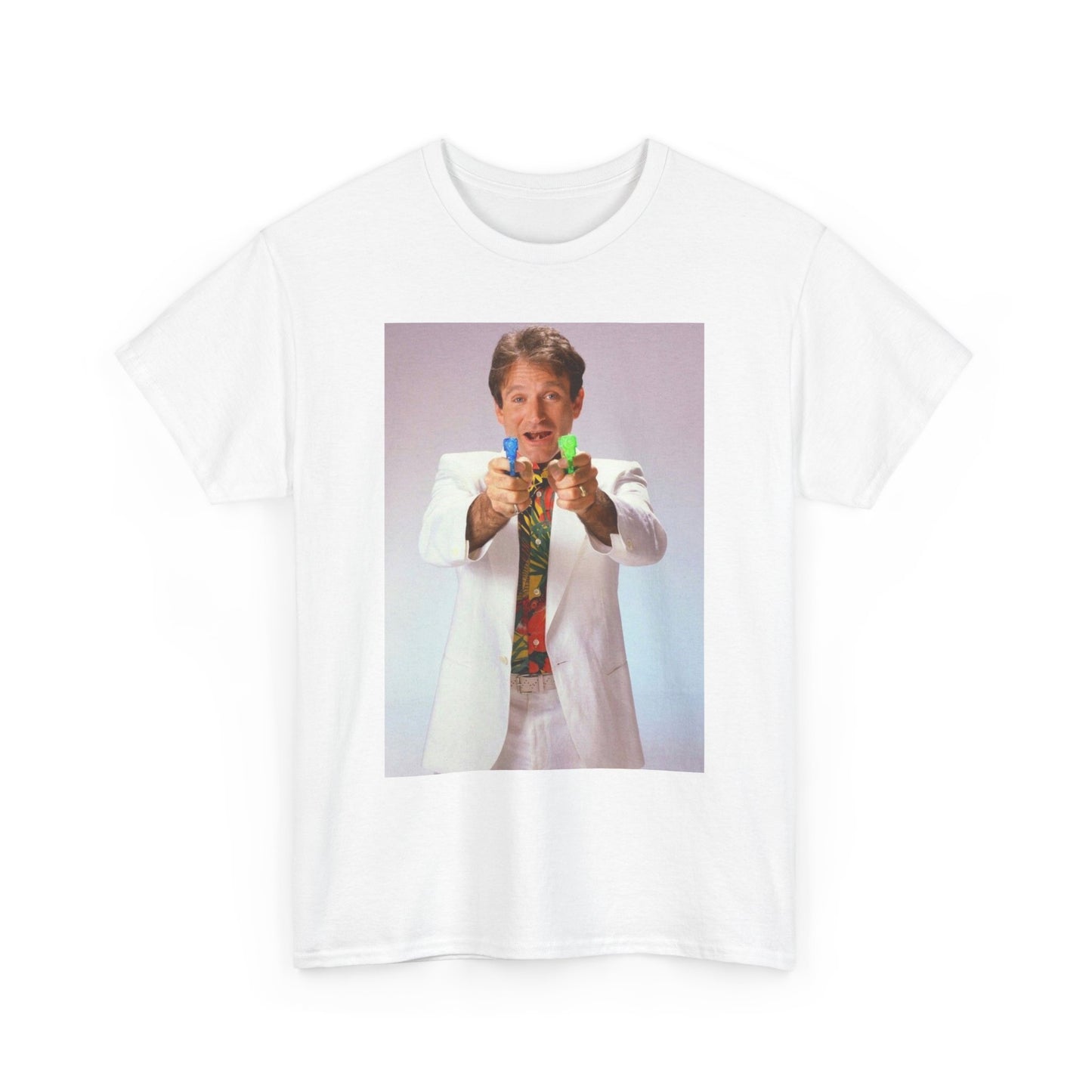 Robin Williams Shirt Apparel BRAND NEW Unisex Heavy Cotton Tee