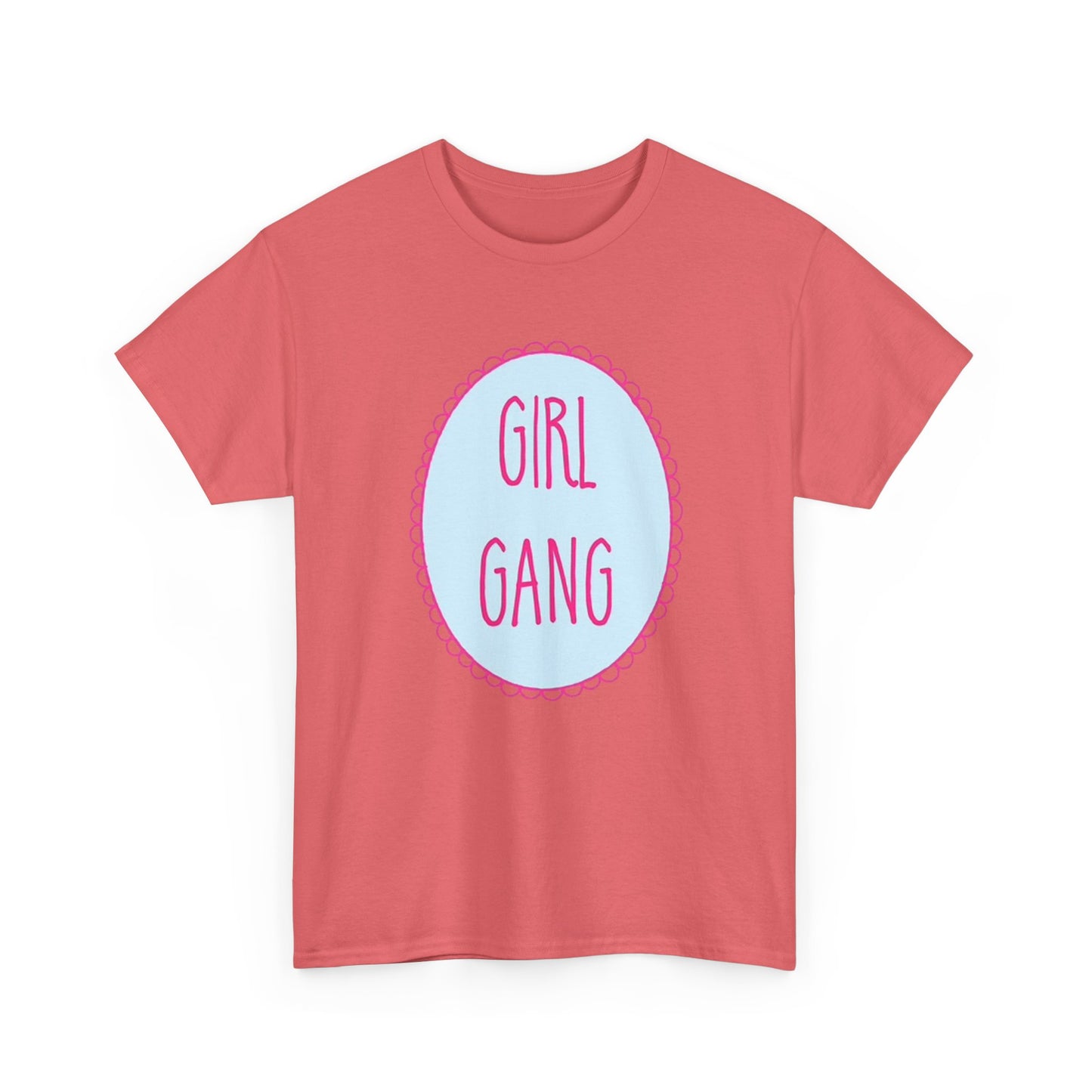 Girl Gang T Shirt Baby Shower Reveal Graphic Unisex Heavy Cotton Tee