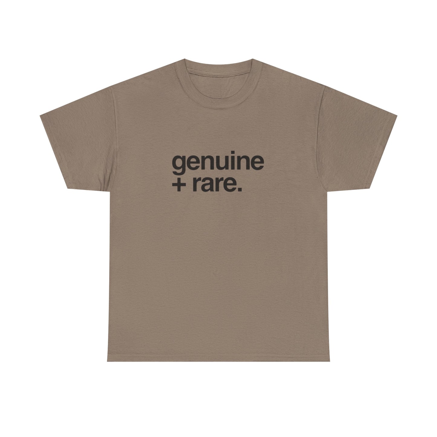 Genuine And Rare Graphic T Shirt NEW Unisex Heavy Cotton Tee