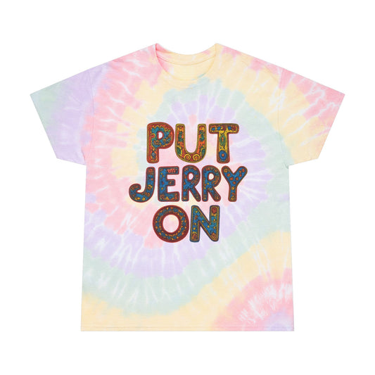 Jerry Garcia Vintage Graphic T Shirt S-2XL Unisex Cotton Tee Tie-Dye Tee, Spiral