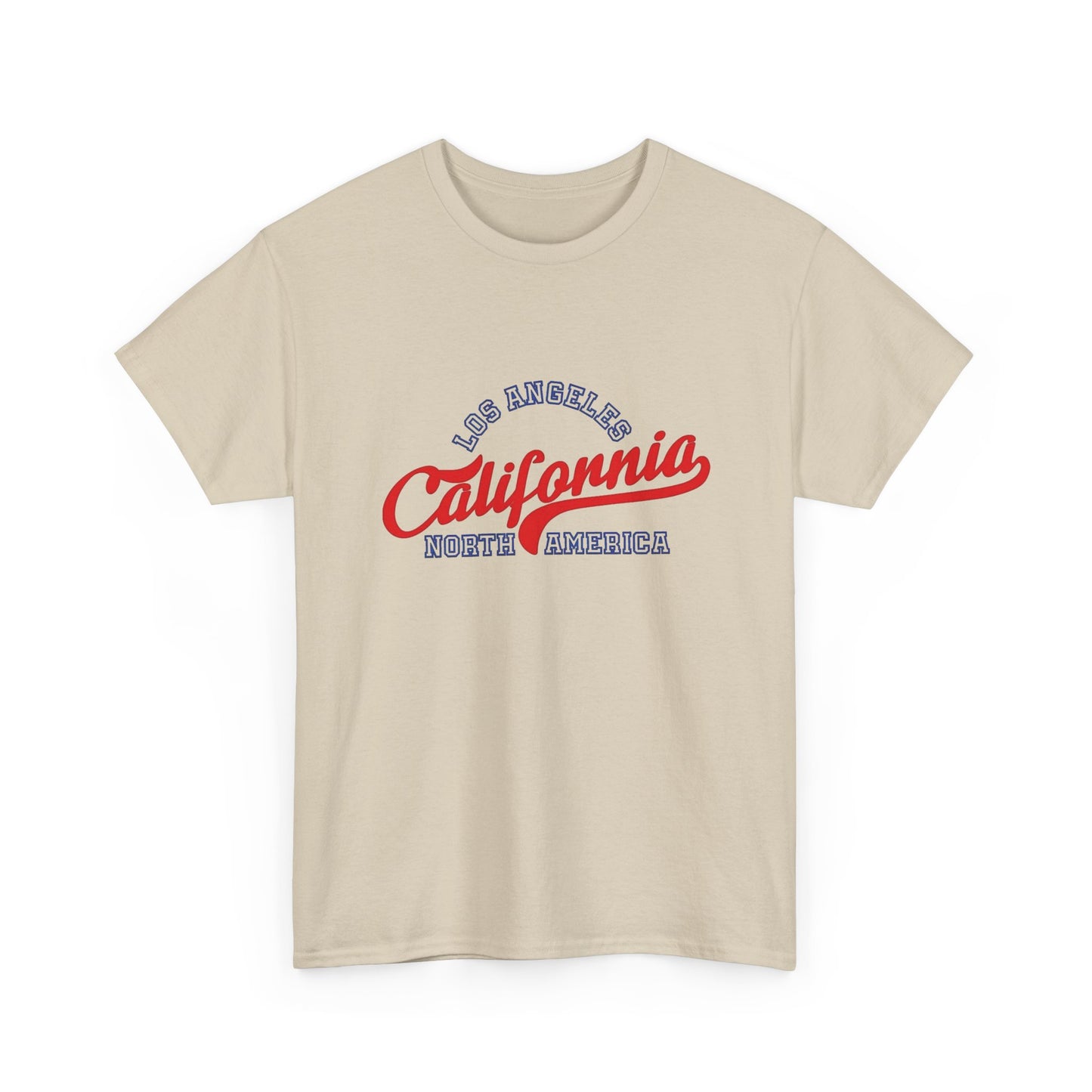 Los Angeles California Graphic T Shirt Unisex Heavy Cotton Tee