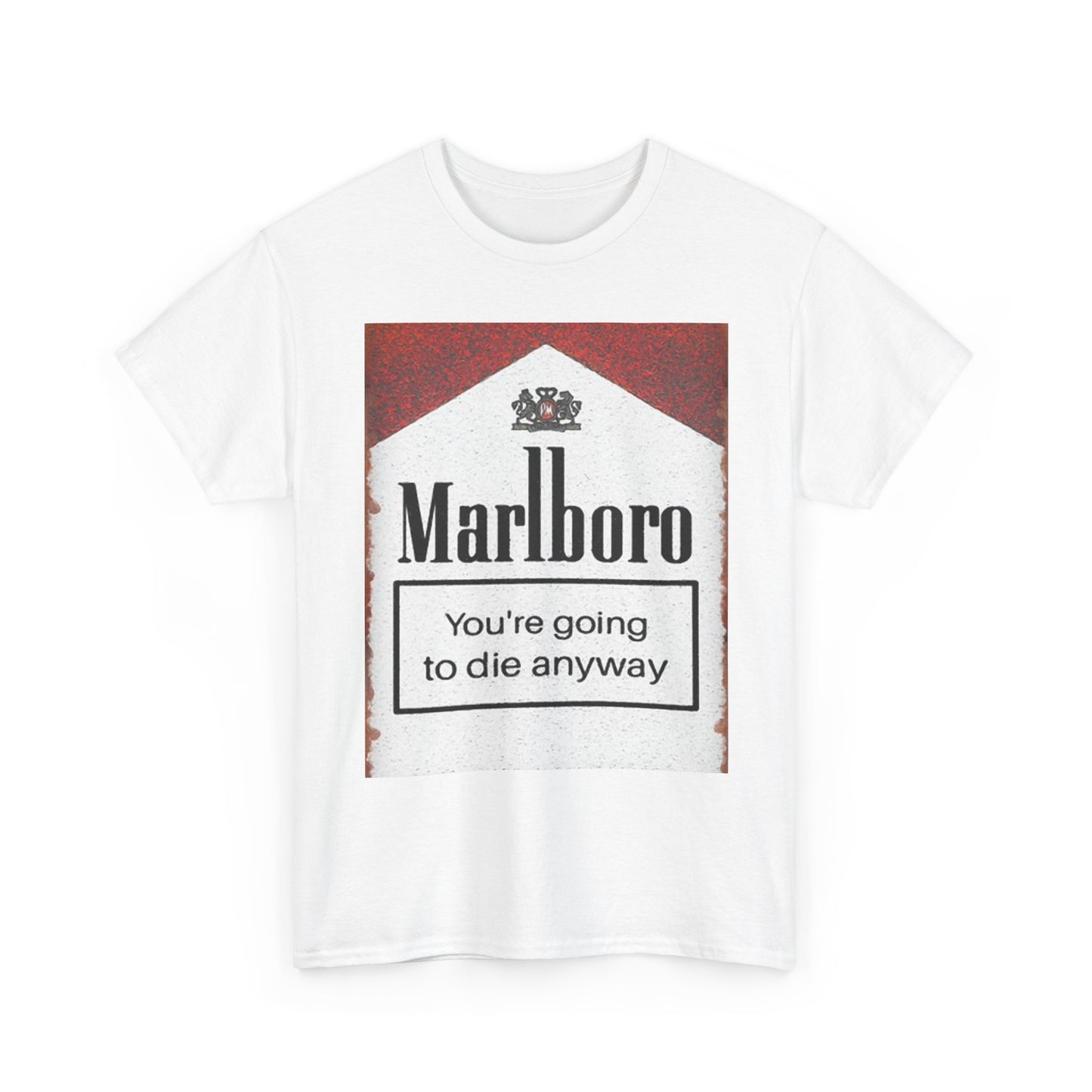 Funny Cigarettes T Shirt Retro Graphic Vintage Unisex Heavy Cotton Tee