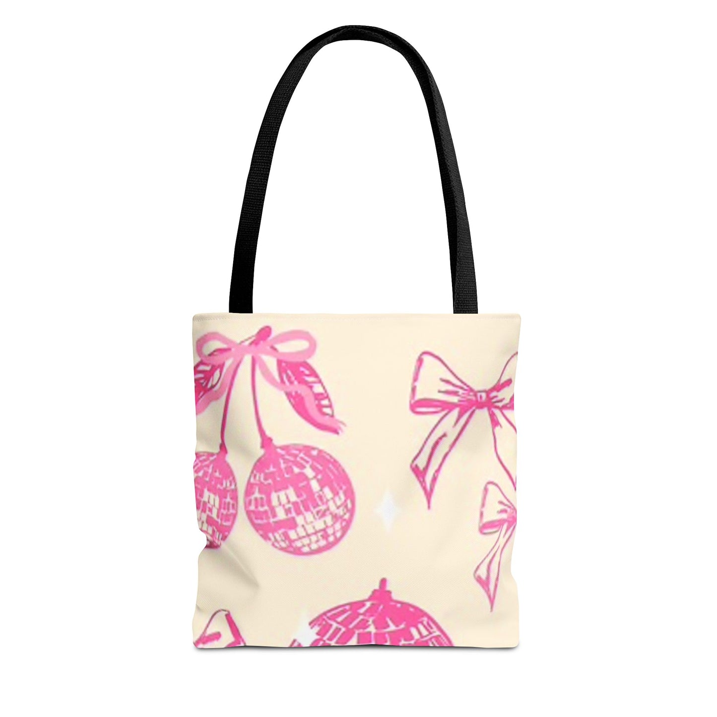 Pink And Cream Bows Brand NEW Tote Bag (AOP)