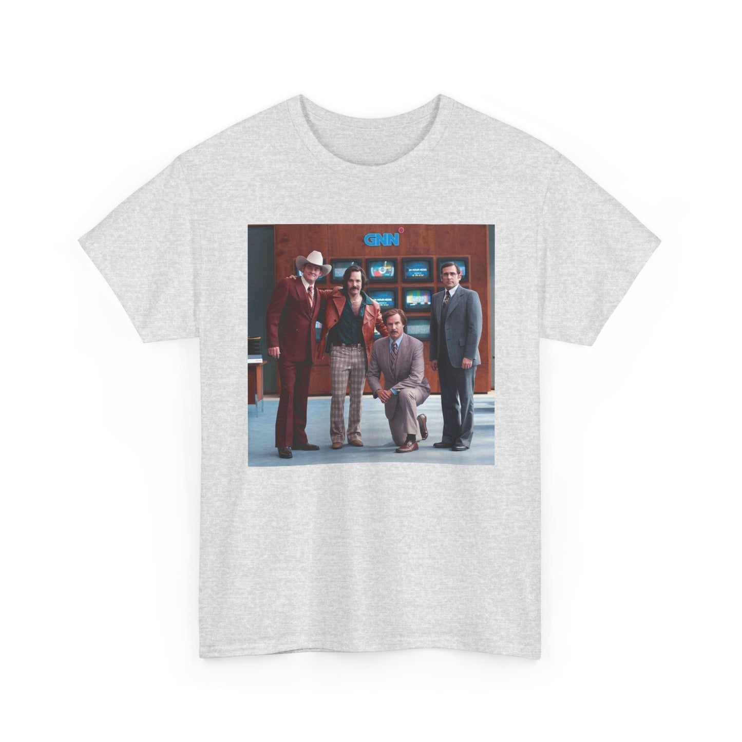 Anchorman Retro Comedy Graphic T Shirt NEW Adult Tee