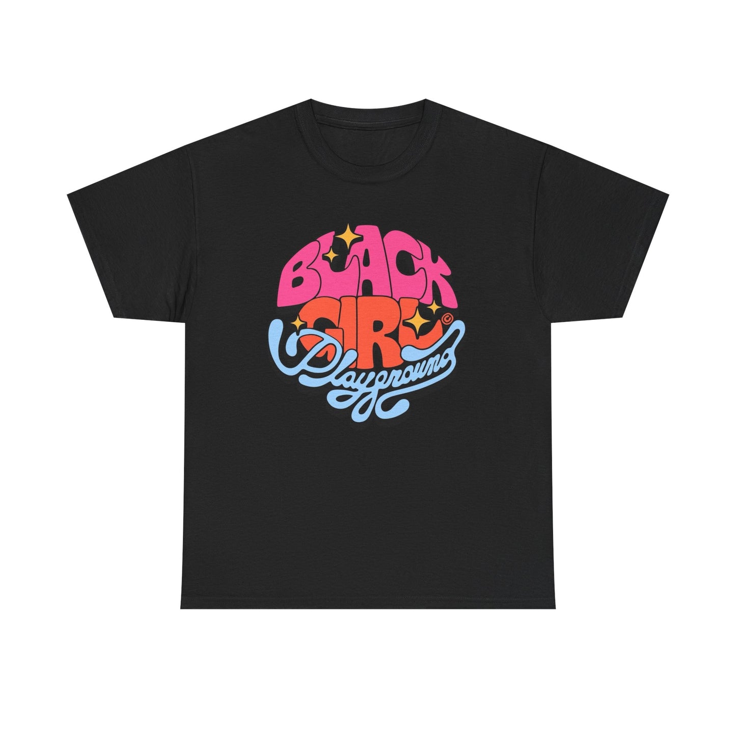 Black Girl Playground Graphic T-Shirt Unisex Heavy Cotton Tee