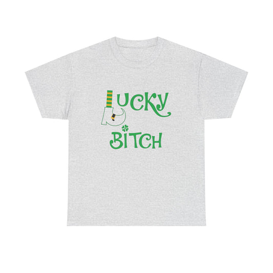 Lucky St Paddys Day Graphic T Shirt NEW Unisex Heavy Cotton Tee